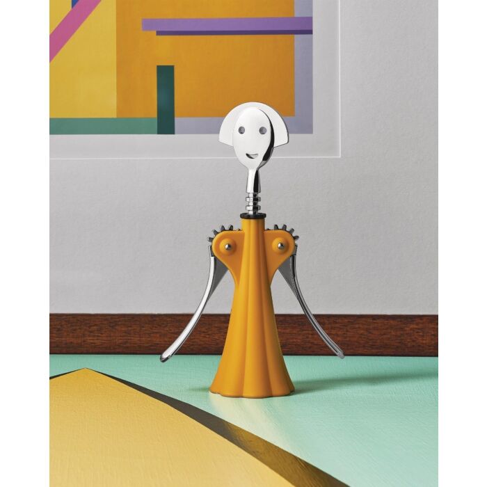 Alessi - Anna G Corkscrew - Yellow